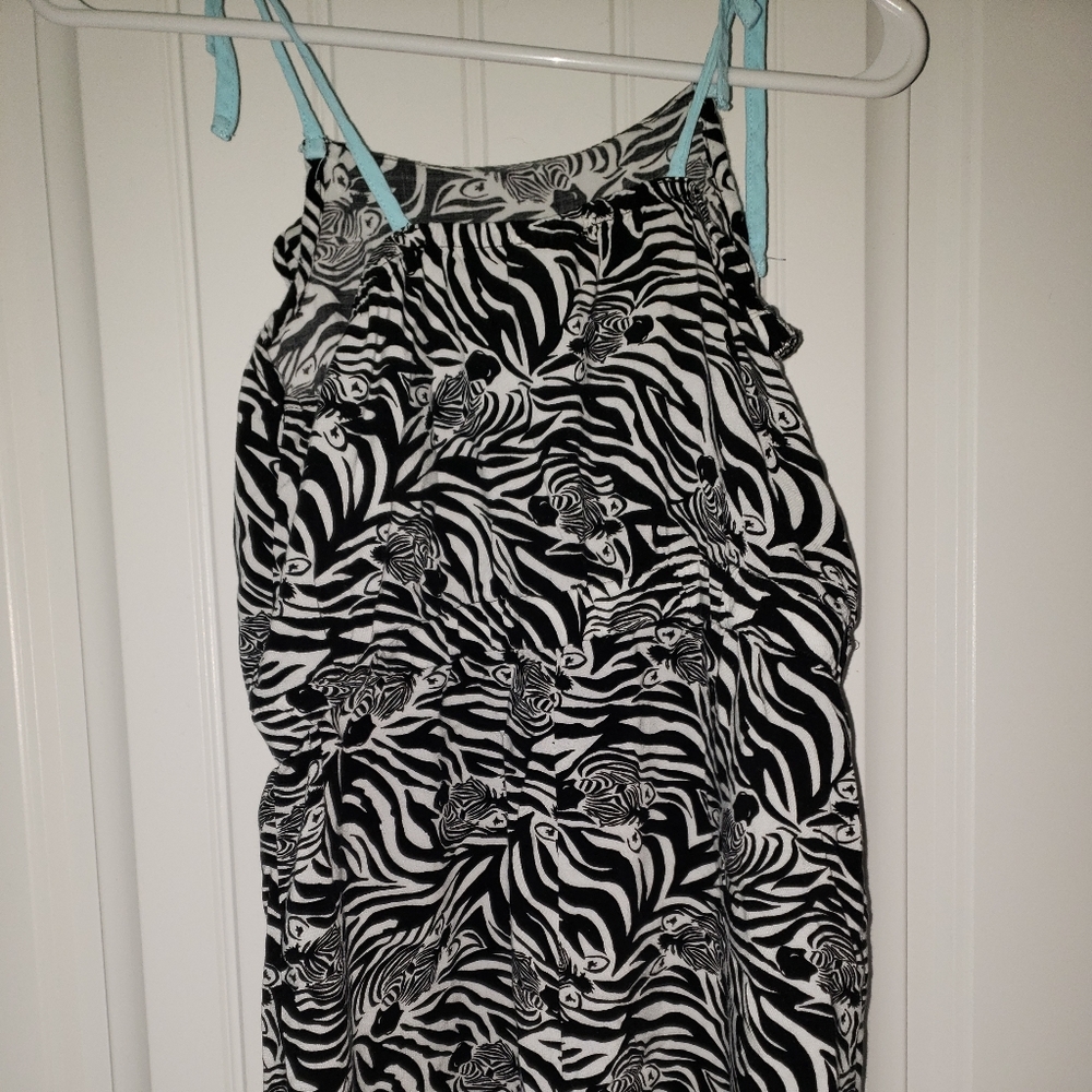 Piper XL Girls Zebra print Jumper